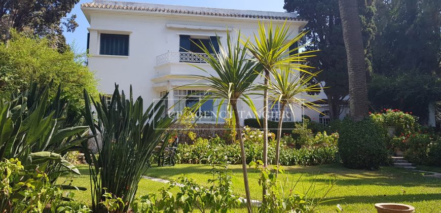 Charmante villa patricienne avec jardin à Marshan (Tanger)