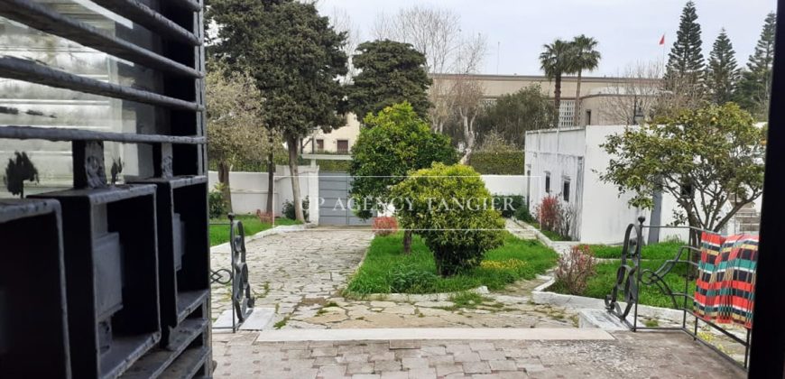 An emblematic villa of the Thirties in Tangier