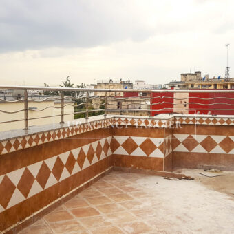 Large apartments building in the city centre (Tangier)