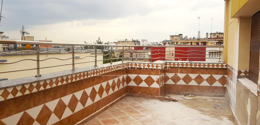 Large apartments building in the city centre (Tangier)