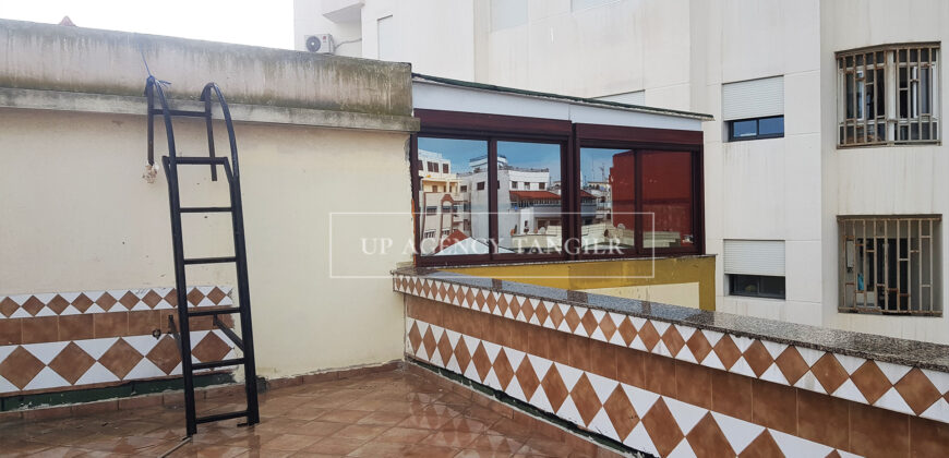 Large apartments building in the city centre (Tangier)