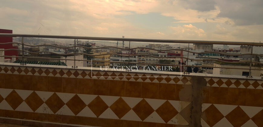 Large apartments building in the city centre (Tangier)