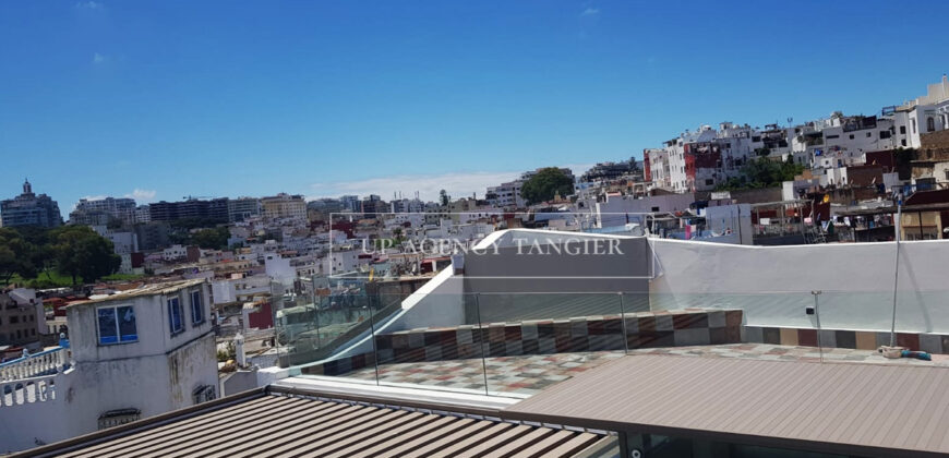 Luxueux riad dans la Kasbah à 360° sur la baie de Tanger