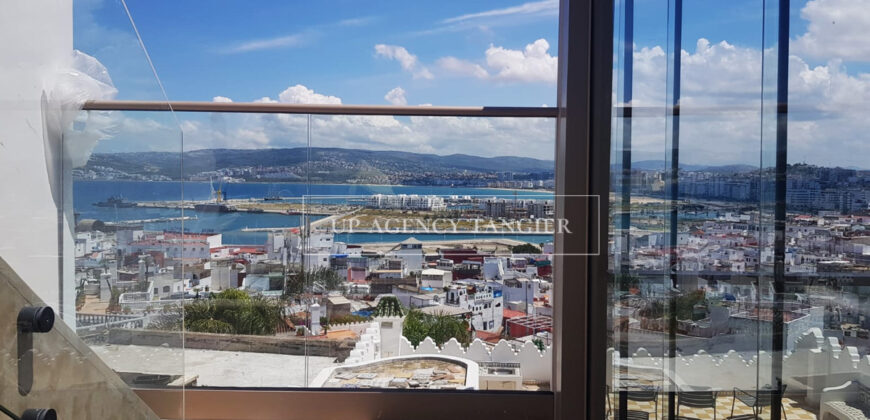 Luxueux riad dans la Kasbah à 360° sur la baie de Tanger