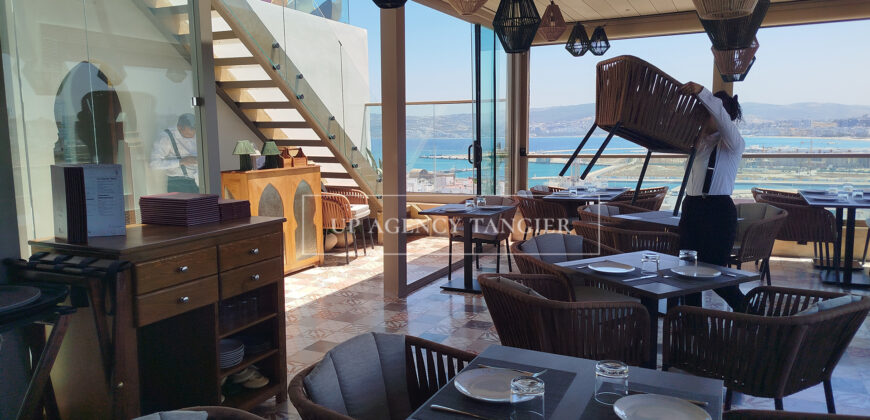 Luxurious riad in the Kasbah overlooking 360° the Bay of Tangier