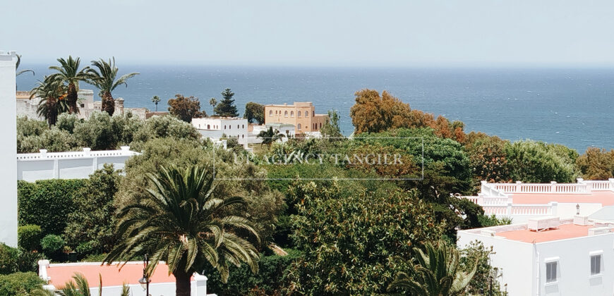 Large apartment in Marshan (Tangier) facing the Strait