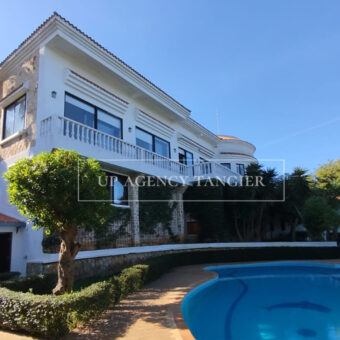 Large villa in Tangier with views of the Strait