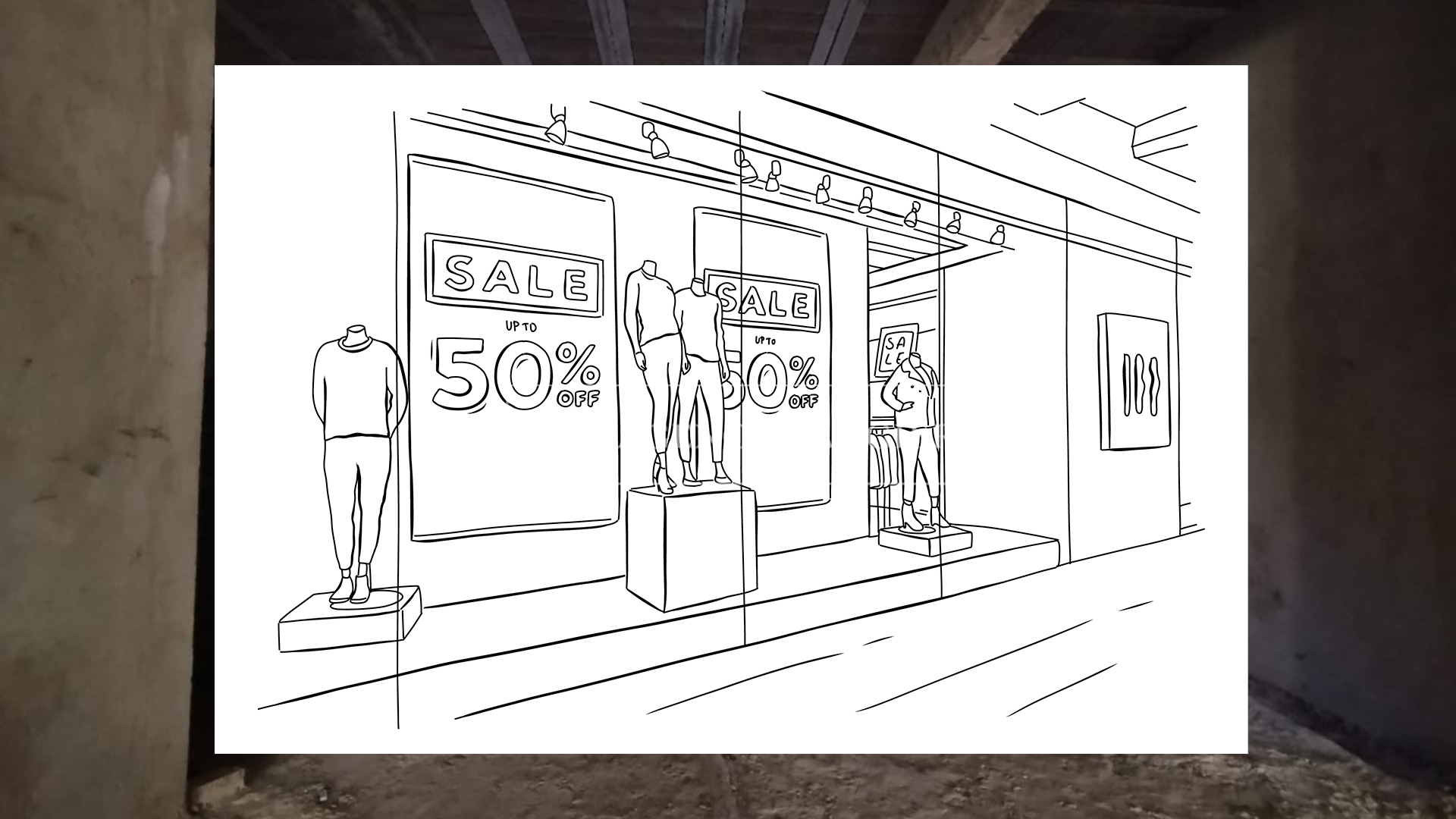 Large commercial premises for sale in Tangier, 195m²