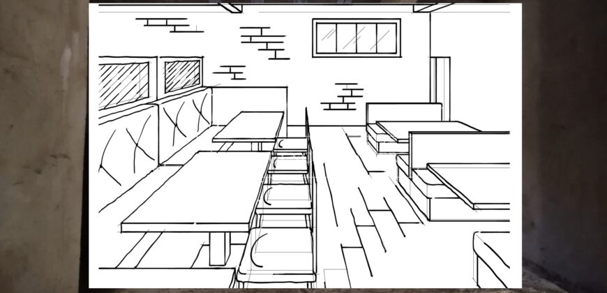 Large 150 m2 commercial space for sale in Tangier