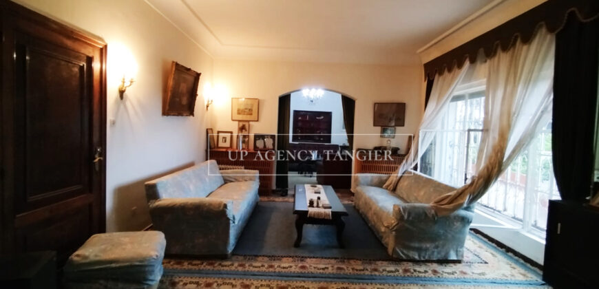 Exceptional 1950’s villa for sale in Tangier, nestled in a large garden