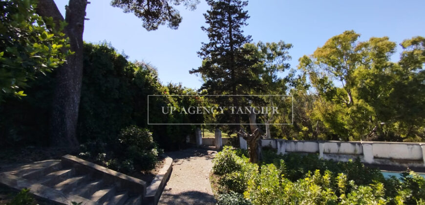 Exceptional 1950’s villa for sale in Tangier, nestled in a large garden