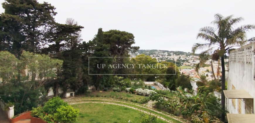 Exceptional 1950’s villa for sale in Tangier, nestled in a large garden