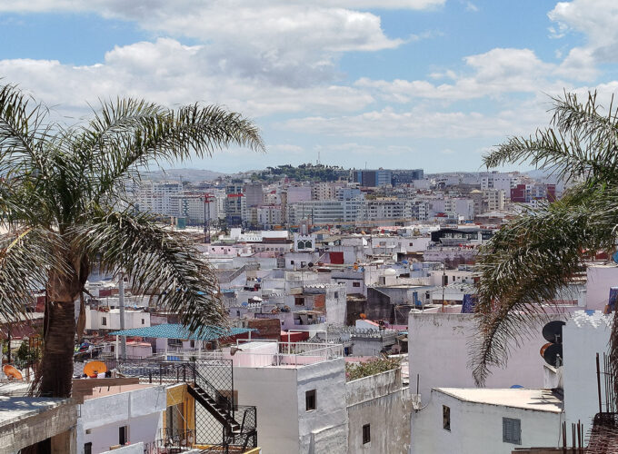 Café restaurant offering spectacular 360° views. Tangier