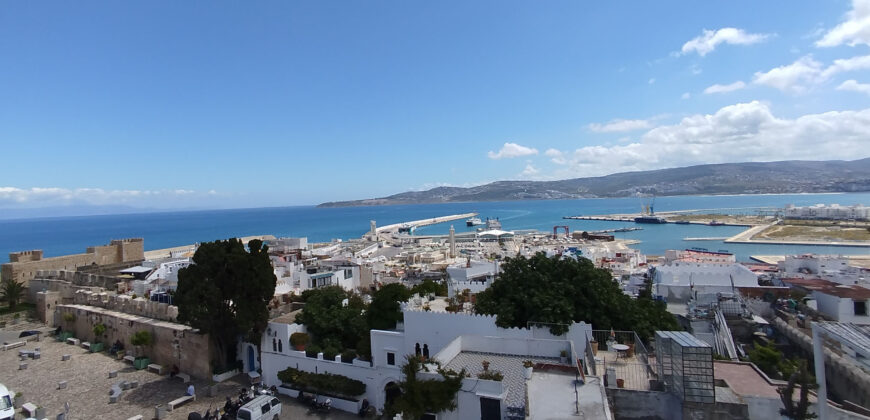 Café restaurant offering spectacular 360° views. Tangier
