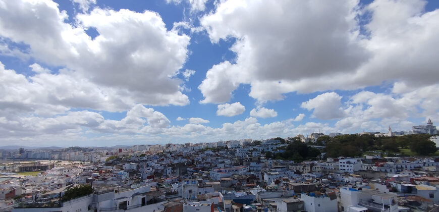 Café restaurant offering spectacular 360° views. Tangier