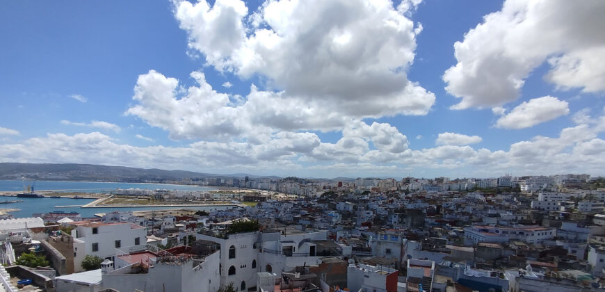 Café restaurant offering spectacular 360° views. Tangier